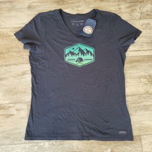 Life Is Good NWT Happy Camper Shirt